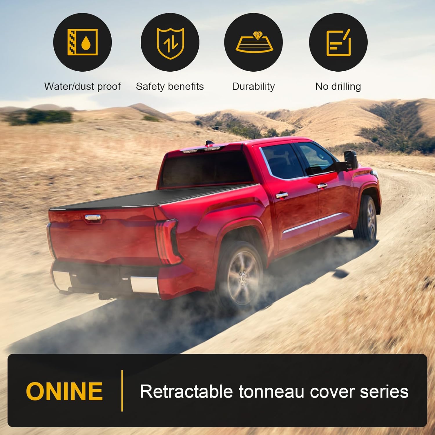 Low‑profile, flush‑mount fit